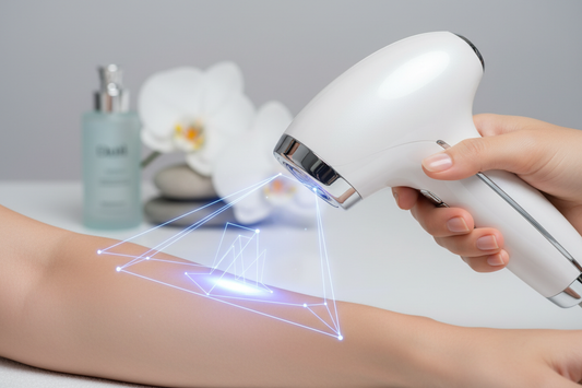 Épilation à lumière pulsée avec l’épilateur Lumizia pour réduire durablement la repousse des poils